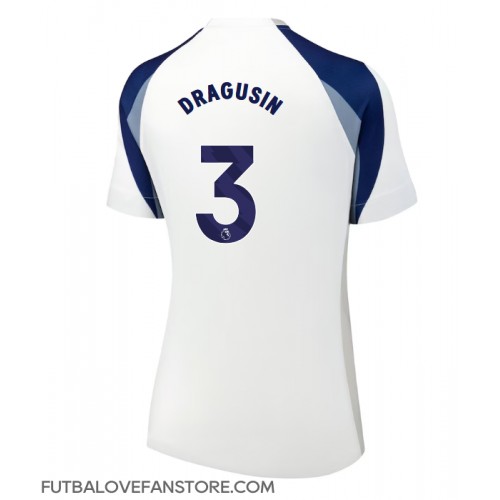 Tottenham Hotspur Radu Dragusin #3 Domáci Ženy futbalový dres 2025-26 Krátky Rukáv Tottenham Hotspur Radu Dragusin #3 Domáci Ženy futbalový dres 2025-26 Krátky Rukáv